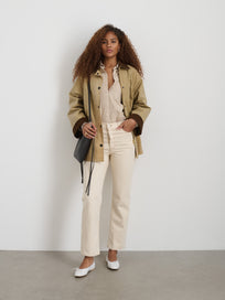 Chiltern Street Jacket In Waxed Cotton