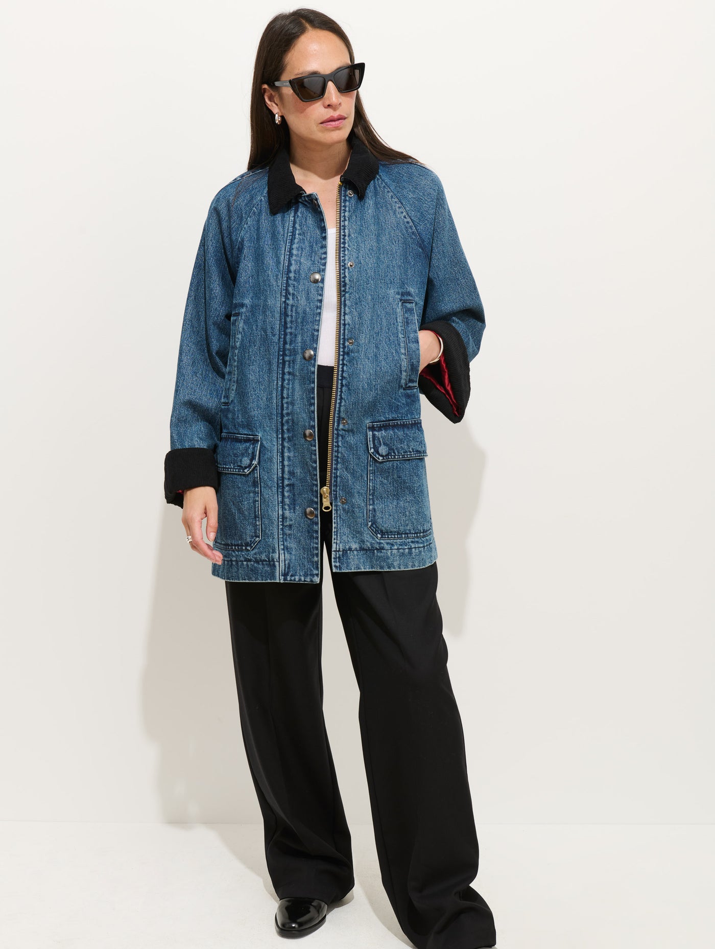 Chiltern Street Jacket In Denim