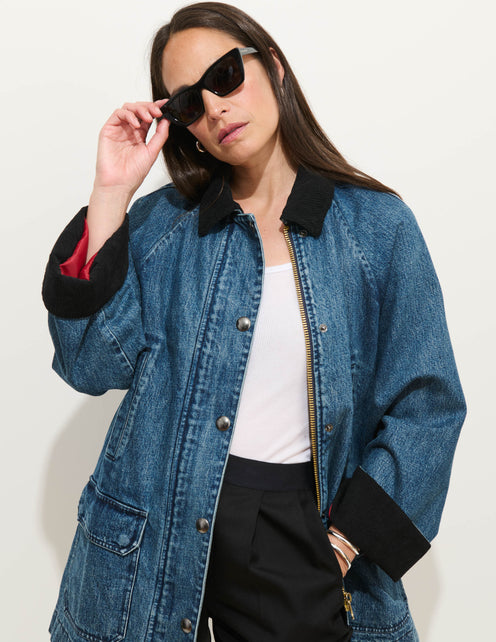 Chiltern Street Jacket In Denim
