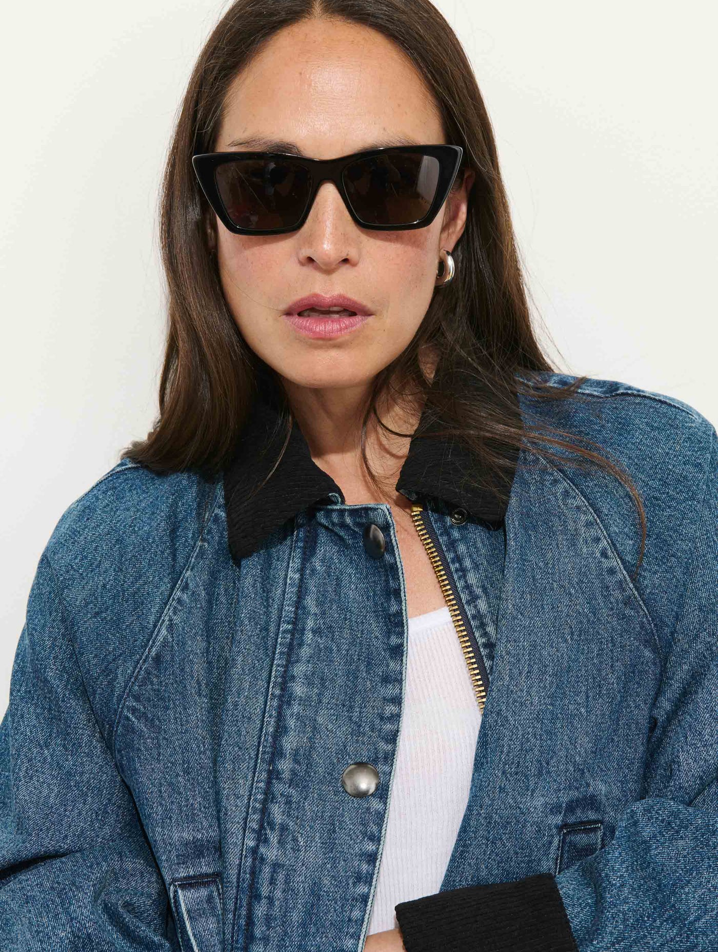 Chiltern Street Jacket In Denim