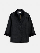 Chiltern Street Jacket In Waxed Cotton