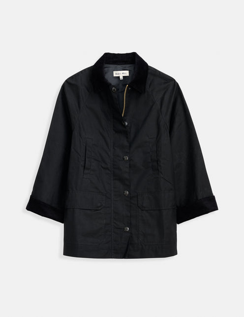 Chiltern Street Jacket In Waxed Cotton