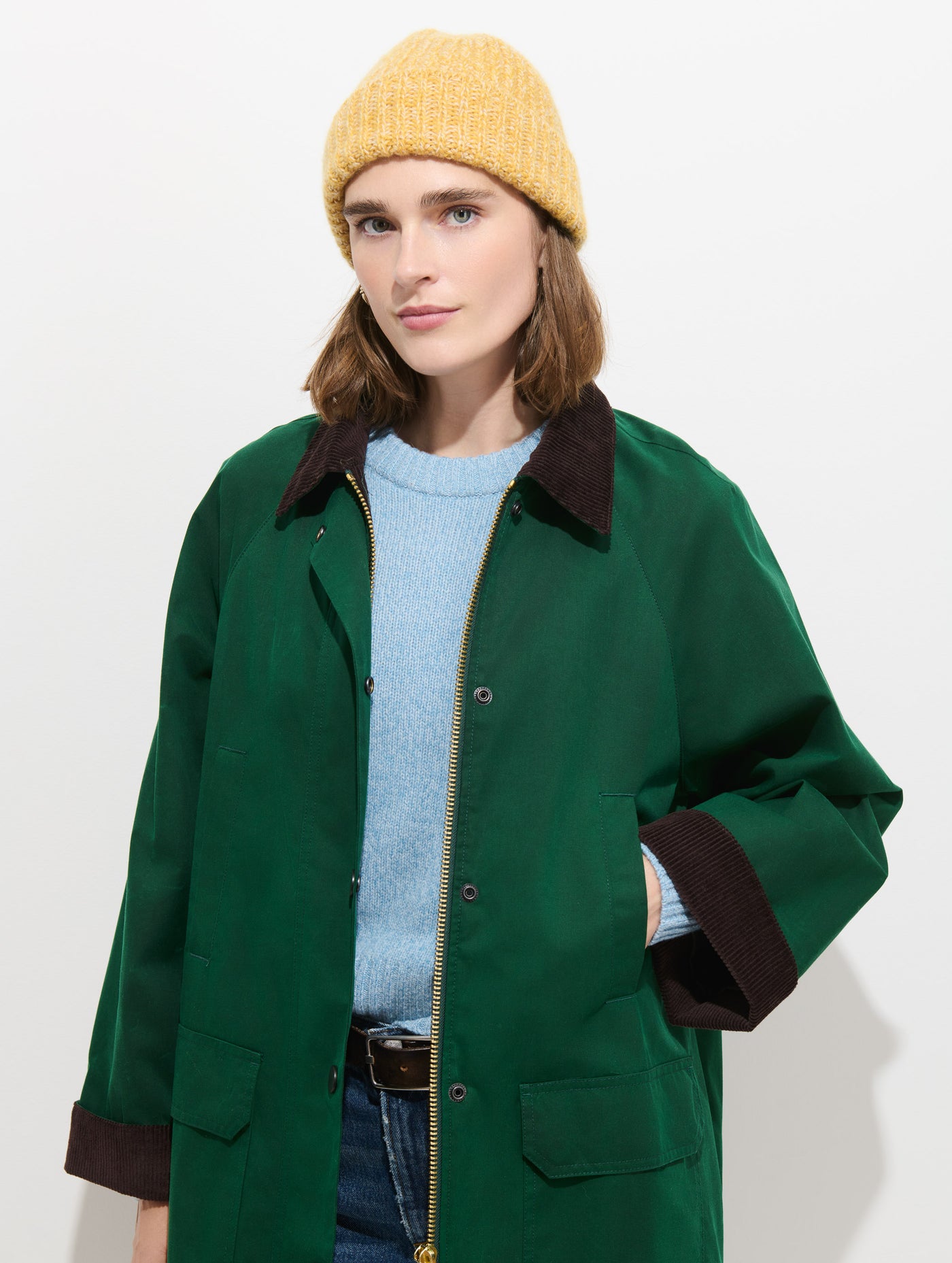 Chiltern Street Jacket In Waxed Cotton