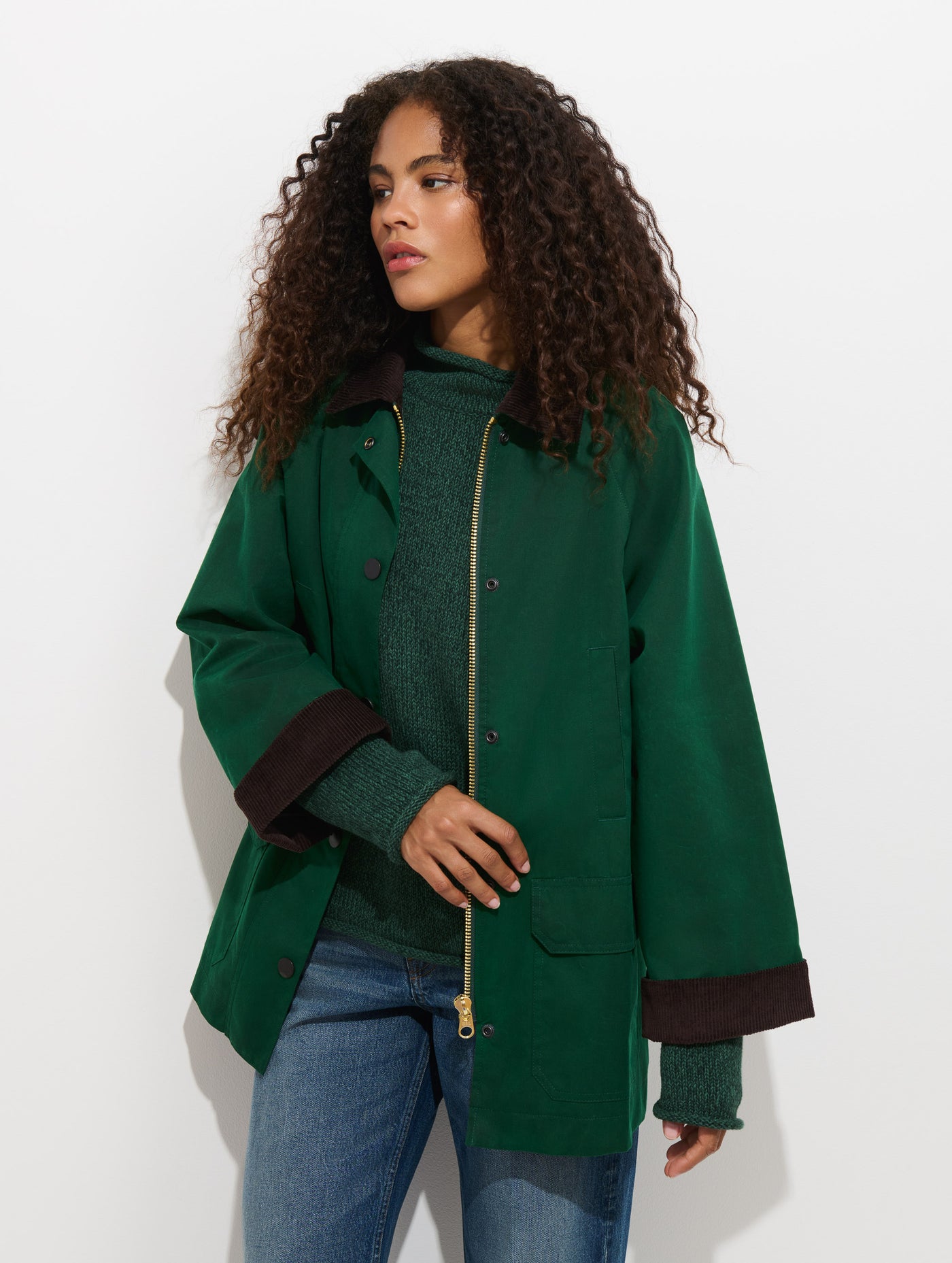 Chiltern Street Jacket In Waxed Cotton
