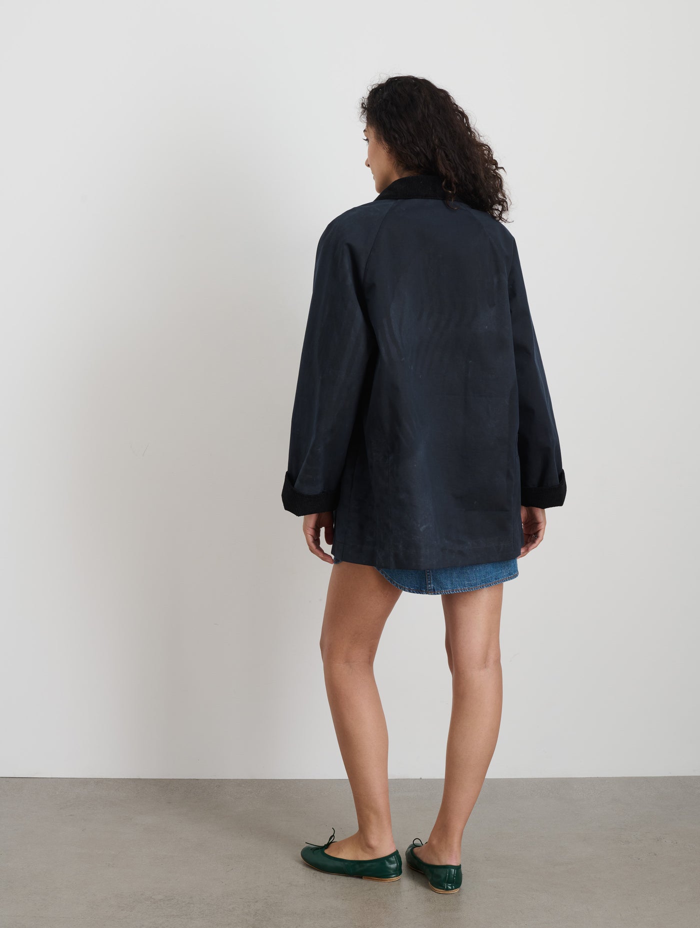 Chiltern Street Jacket In Waxed Cotton