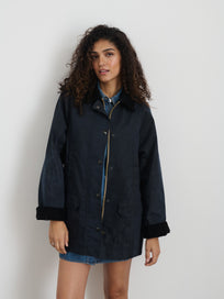 Chiltern Street Jacket In Waxed Cotton