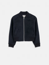 Bowery Street Jacket In Double Face Wool