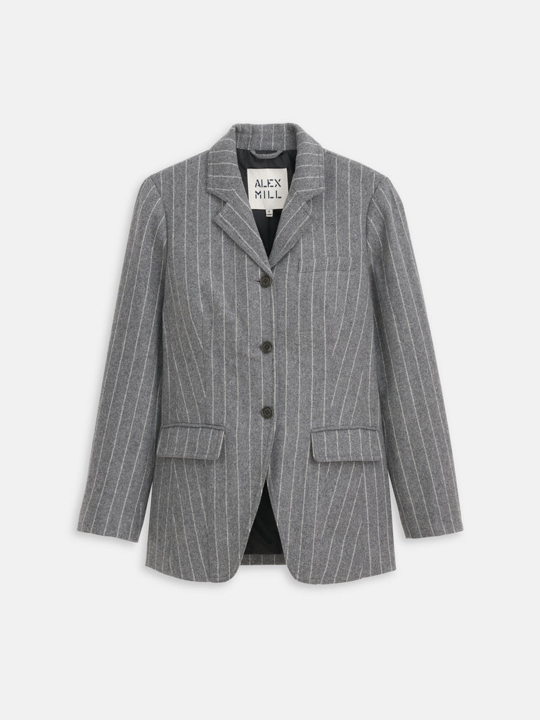 Chalkstripe Primrose Blazer In Wool