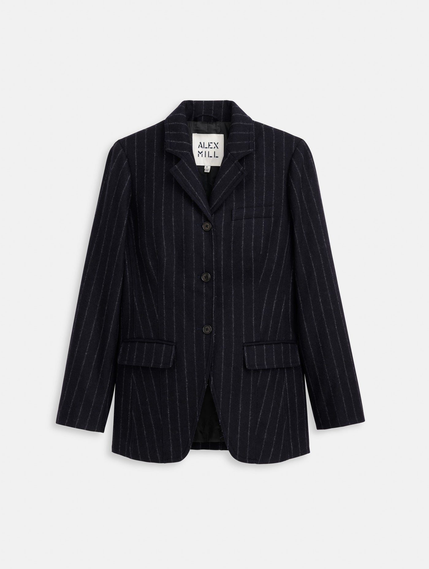 Chalkstripe Primrose Blazer In Wool