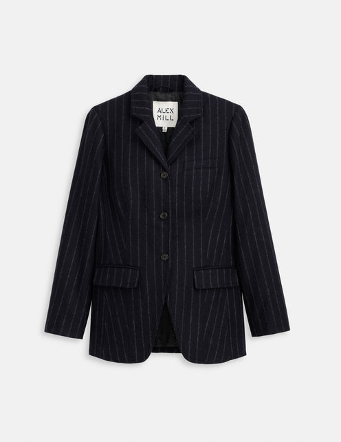 Chalkstripe Primrose Blazer In Wool