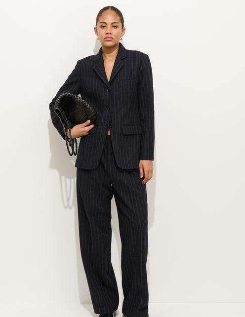 Primrose Pleated Trouser In Wool