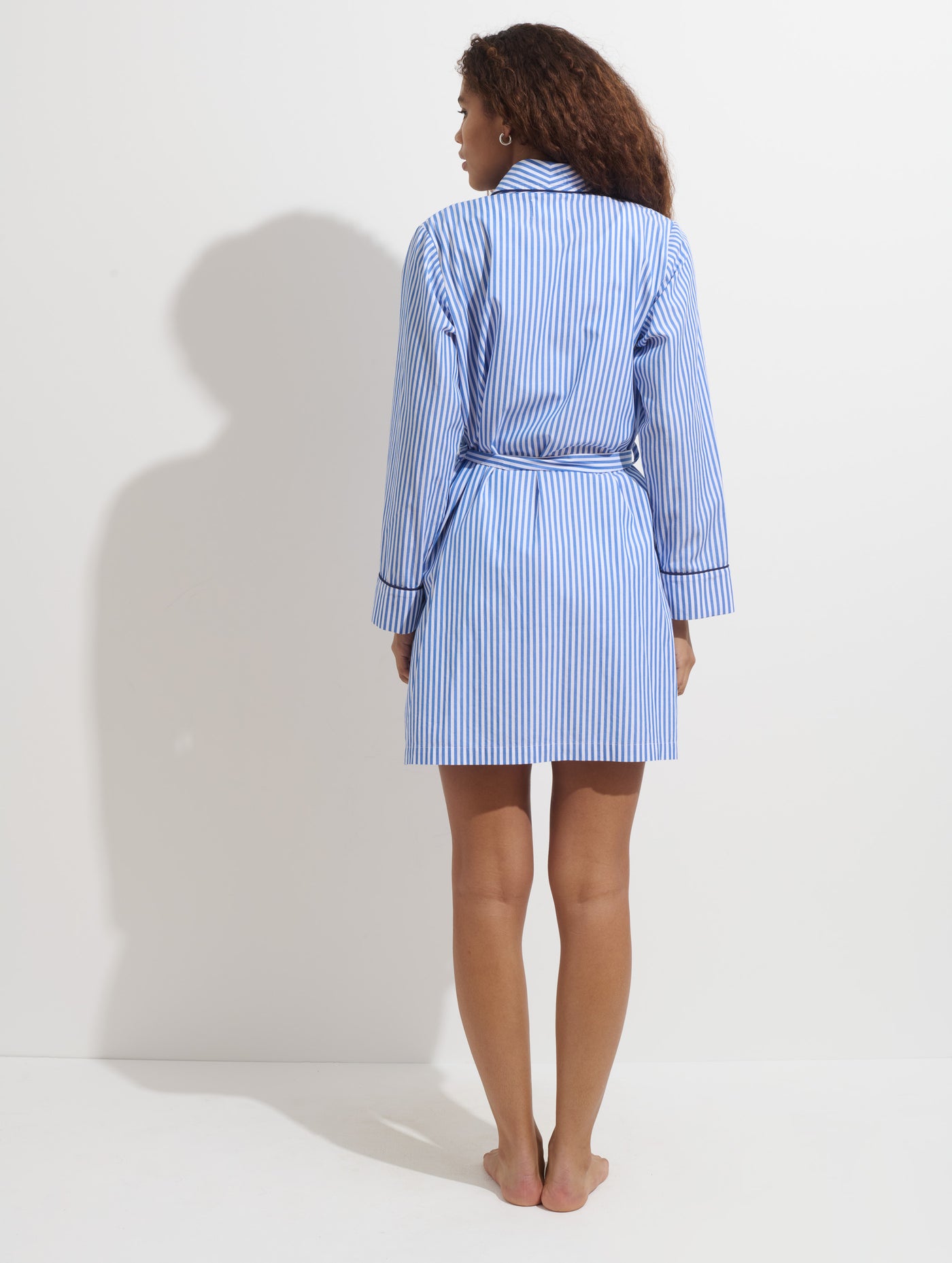 P'Jimmies Sleep Robe In Stripe