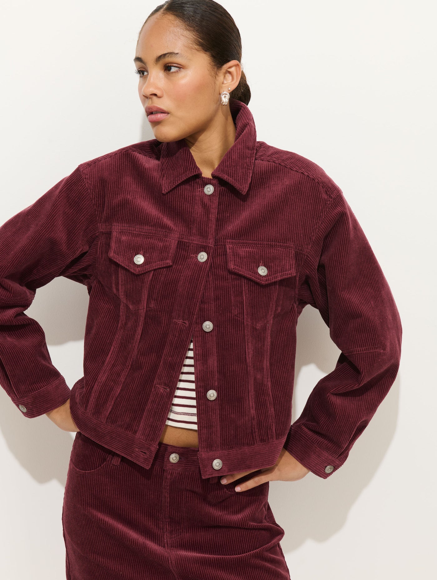 Camden Rider Jacket In Corduroy