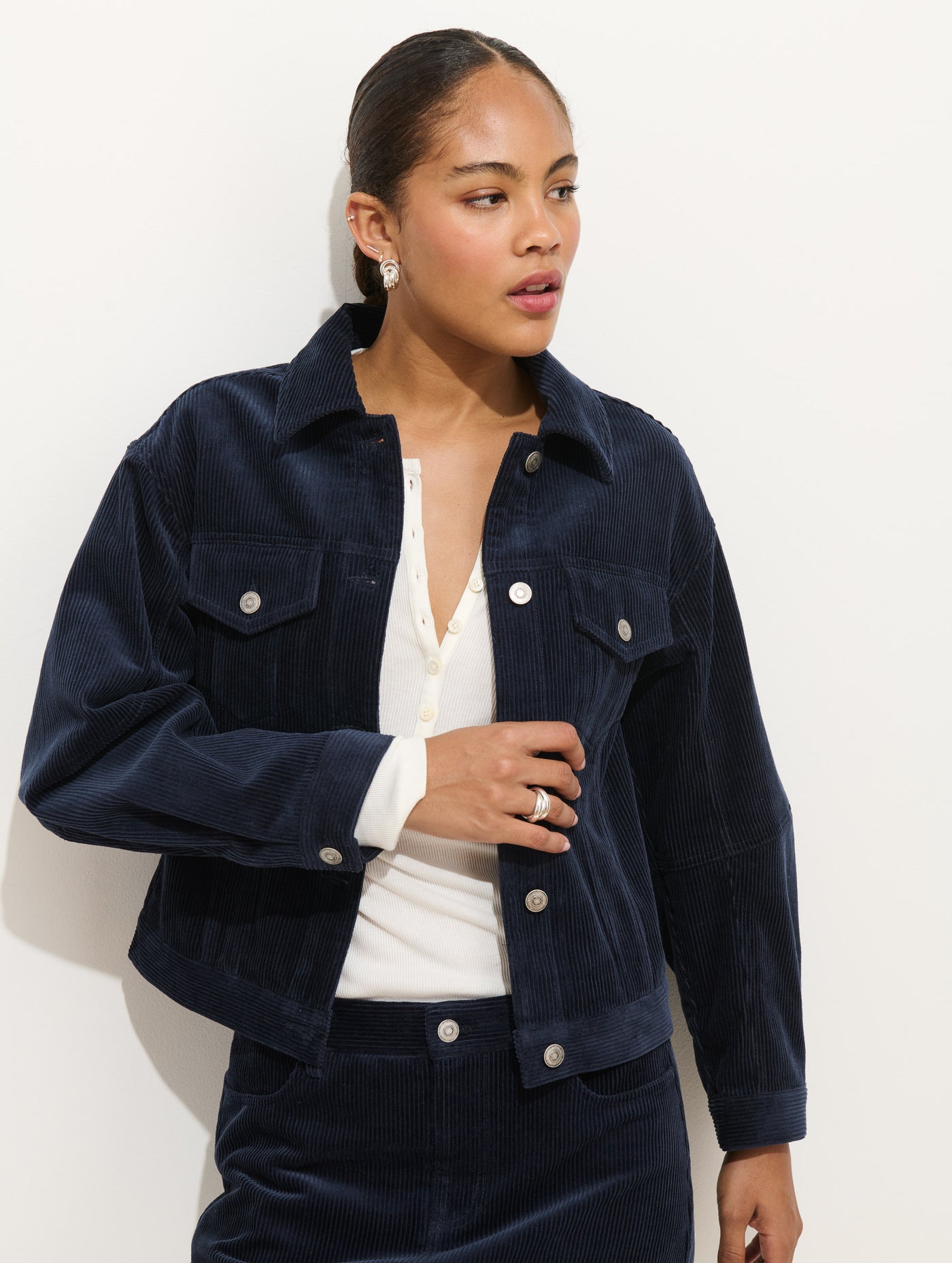 Camden Rider Jacket In Corduroy