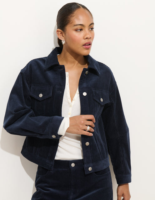 Camden Rider Jacket In Corduroy