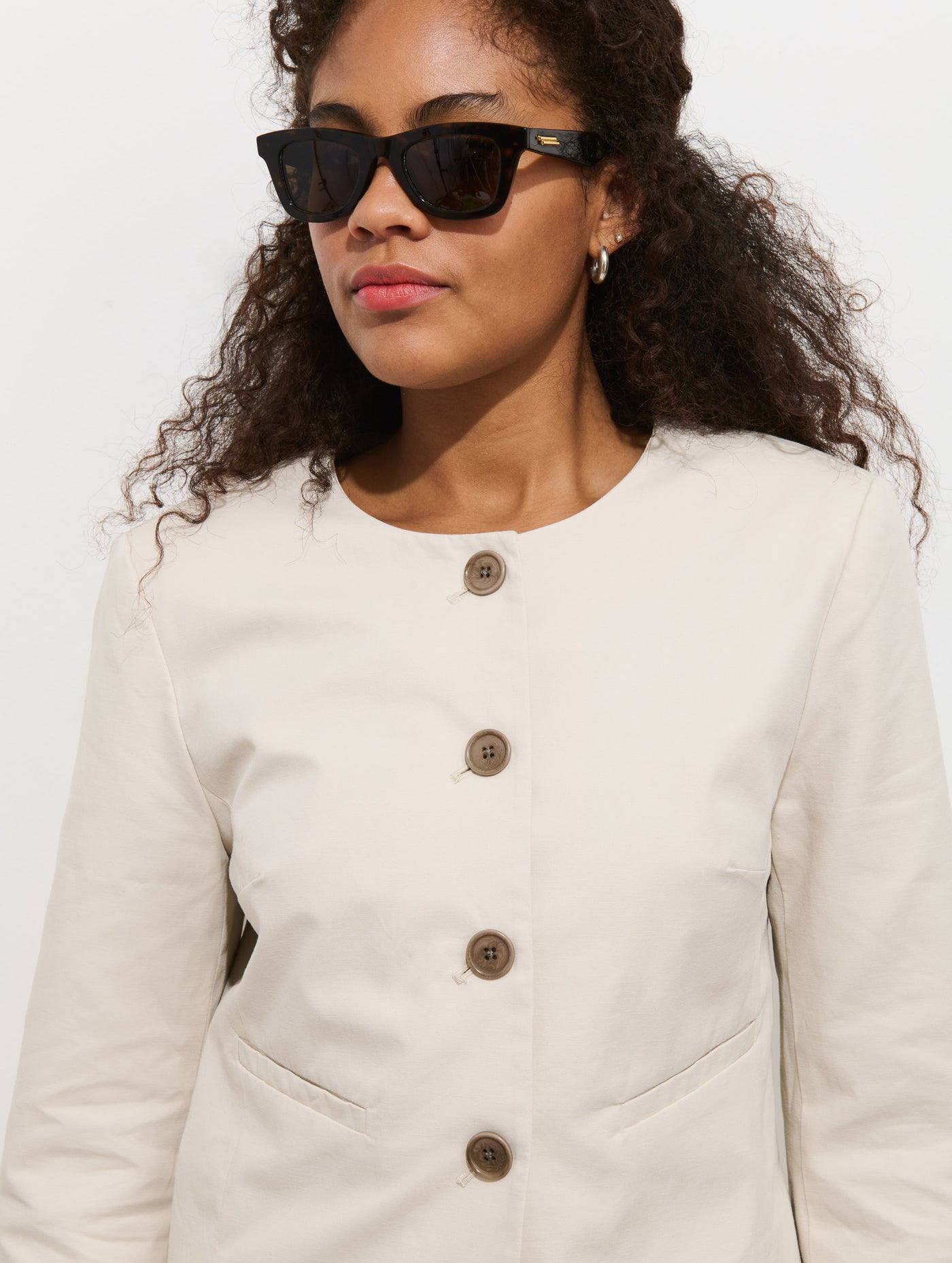 Soho Jacket In Cotton Linen
