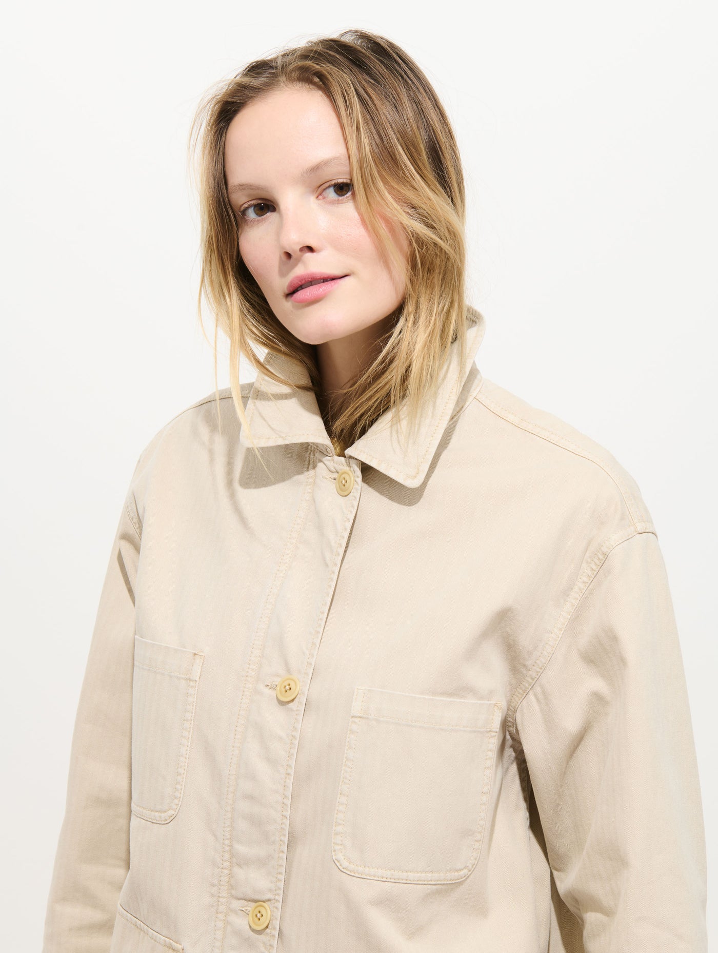 Painter Jacket In Herringbone