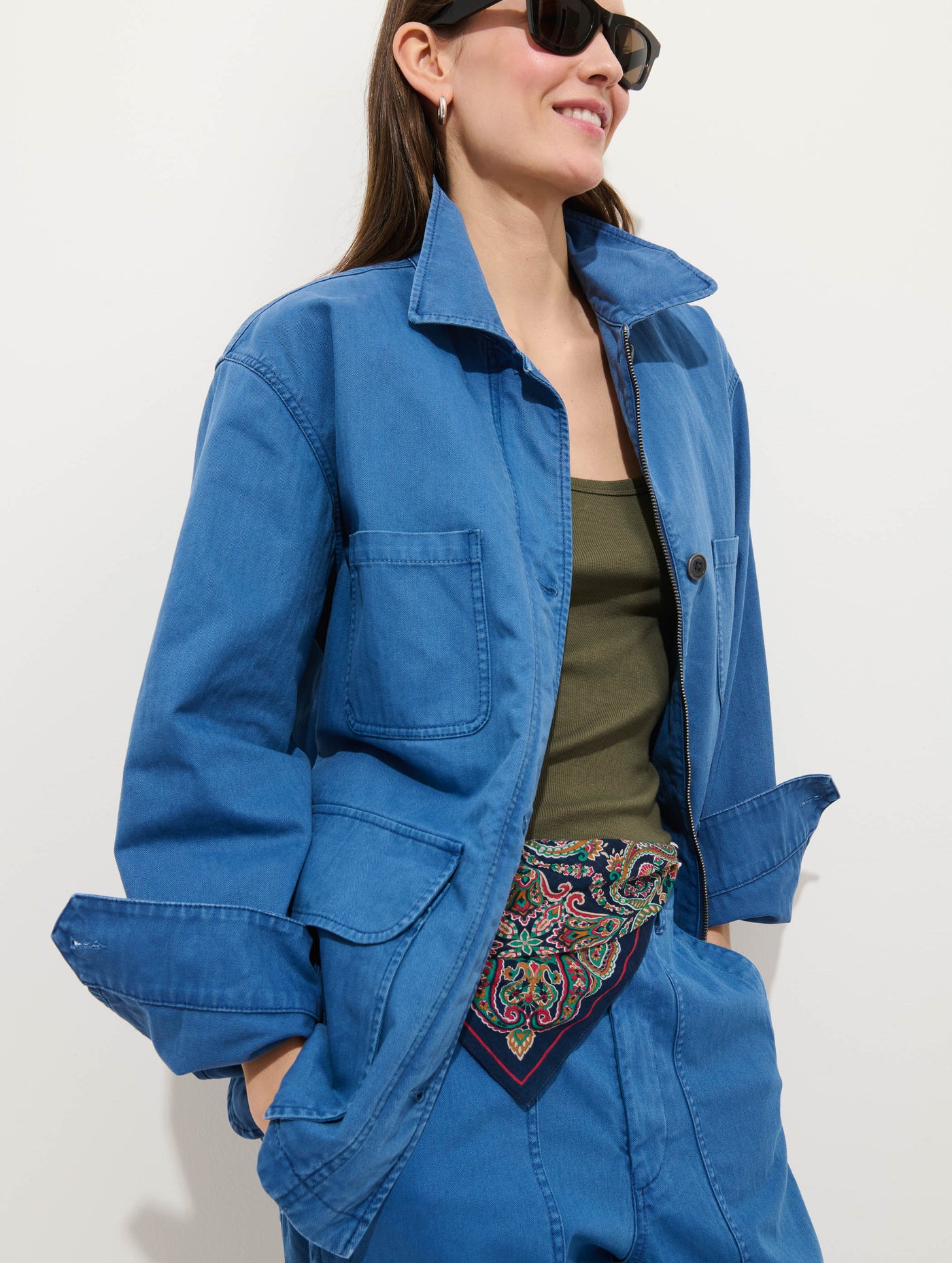 Painter Jacket In Herringbone