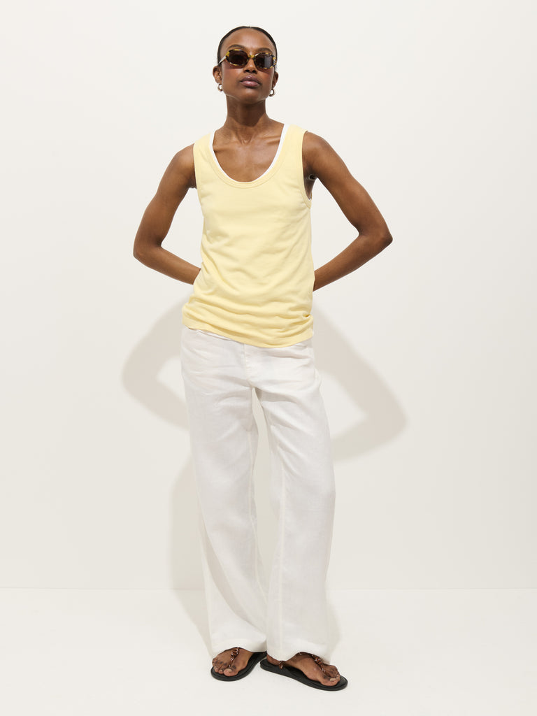 Lafayette Pant In Linen from Alex Mill - $245