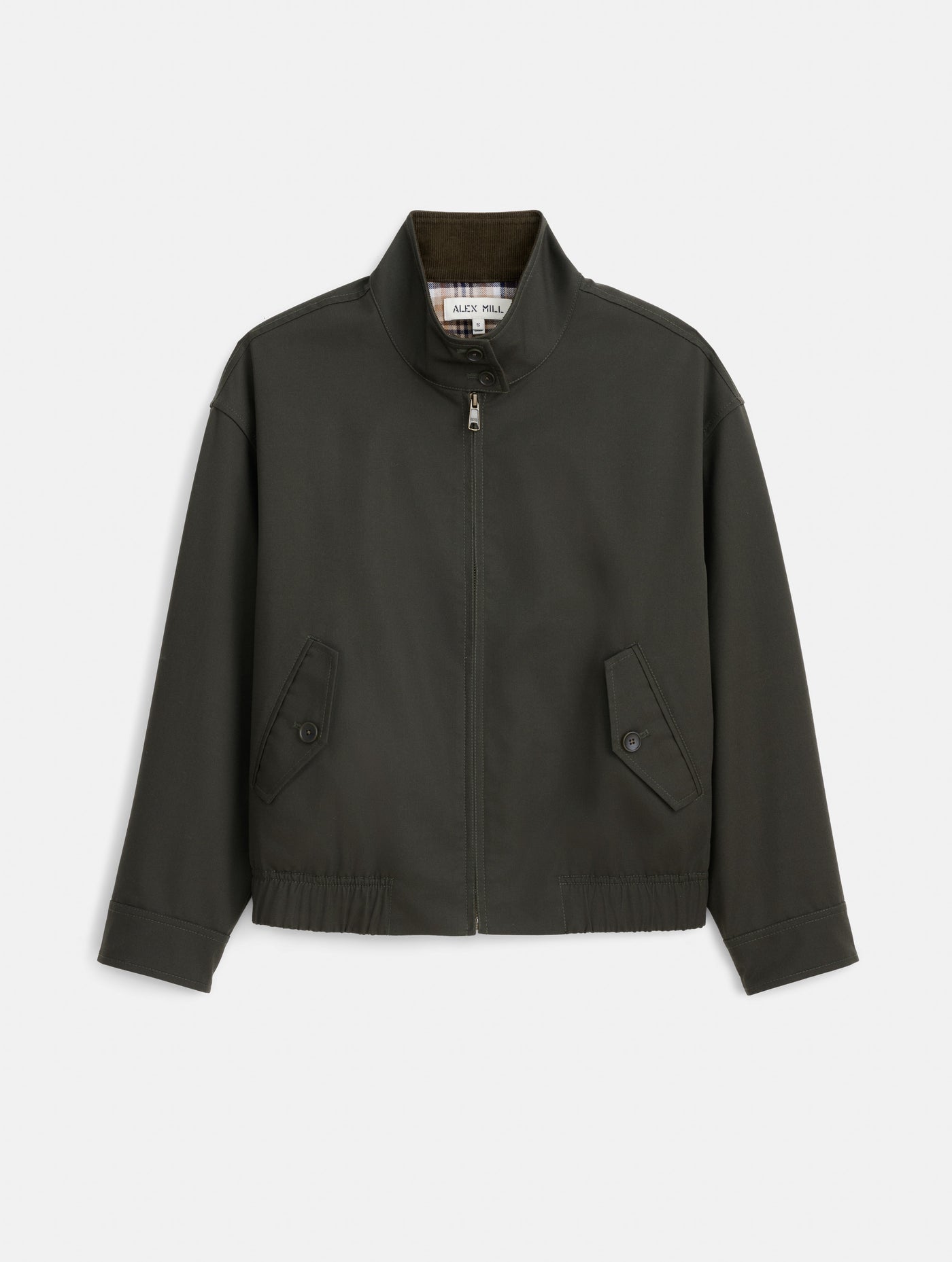 Brighton Zip Jacket in Twill Gabardine
