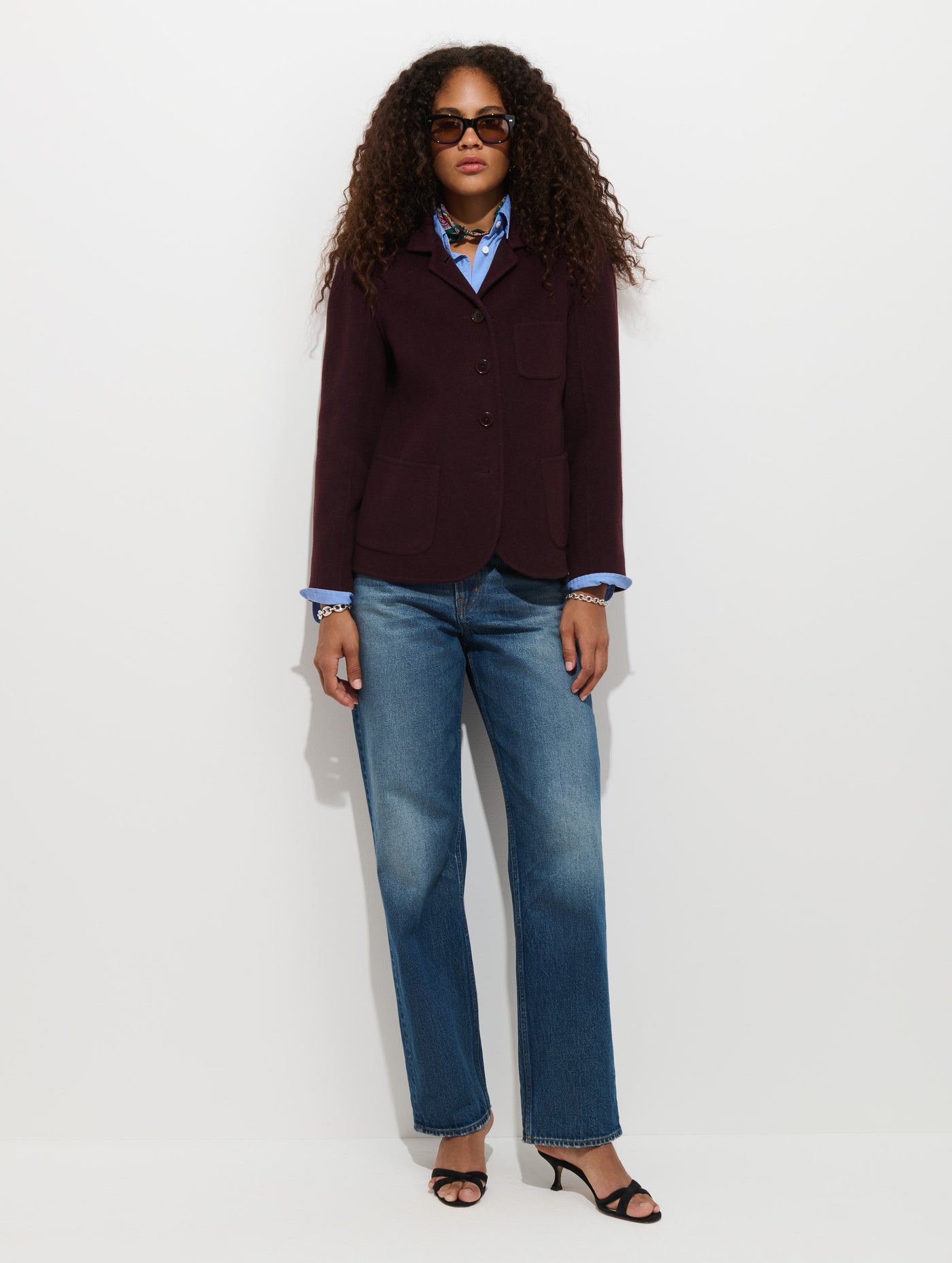 Lafayette Jacket in Double-Faced Wool