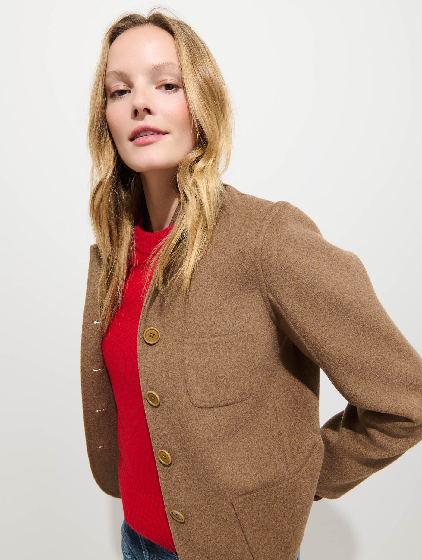 Lafayette Jacket in Double-Faced Wool
