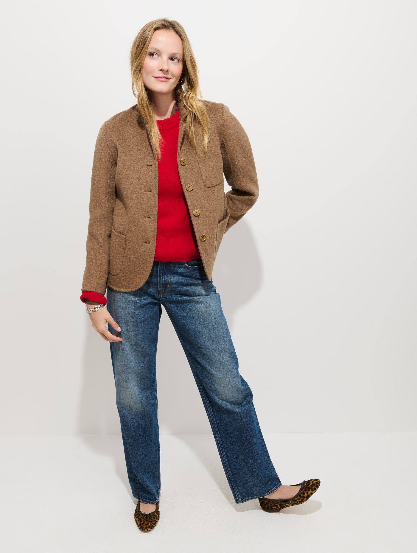 Lafayette Jacket in Double-Faced Wool