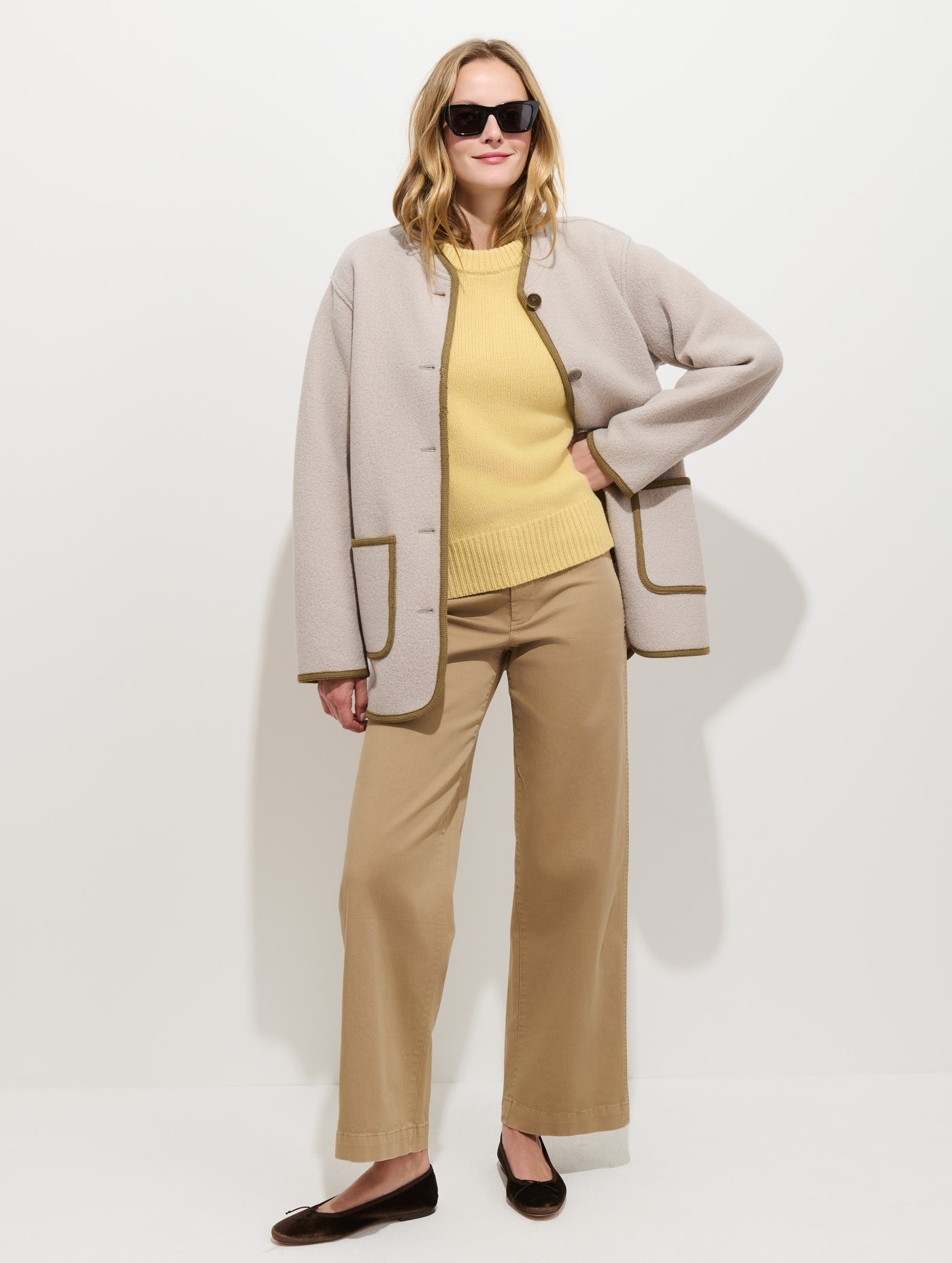 Cambridge Jacket in Boiled Wool