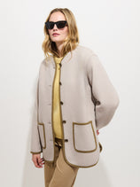 Cambridge Jacket in Boiled Wool