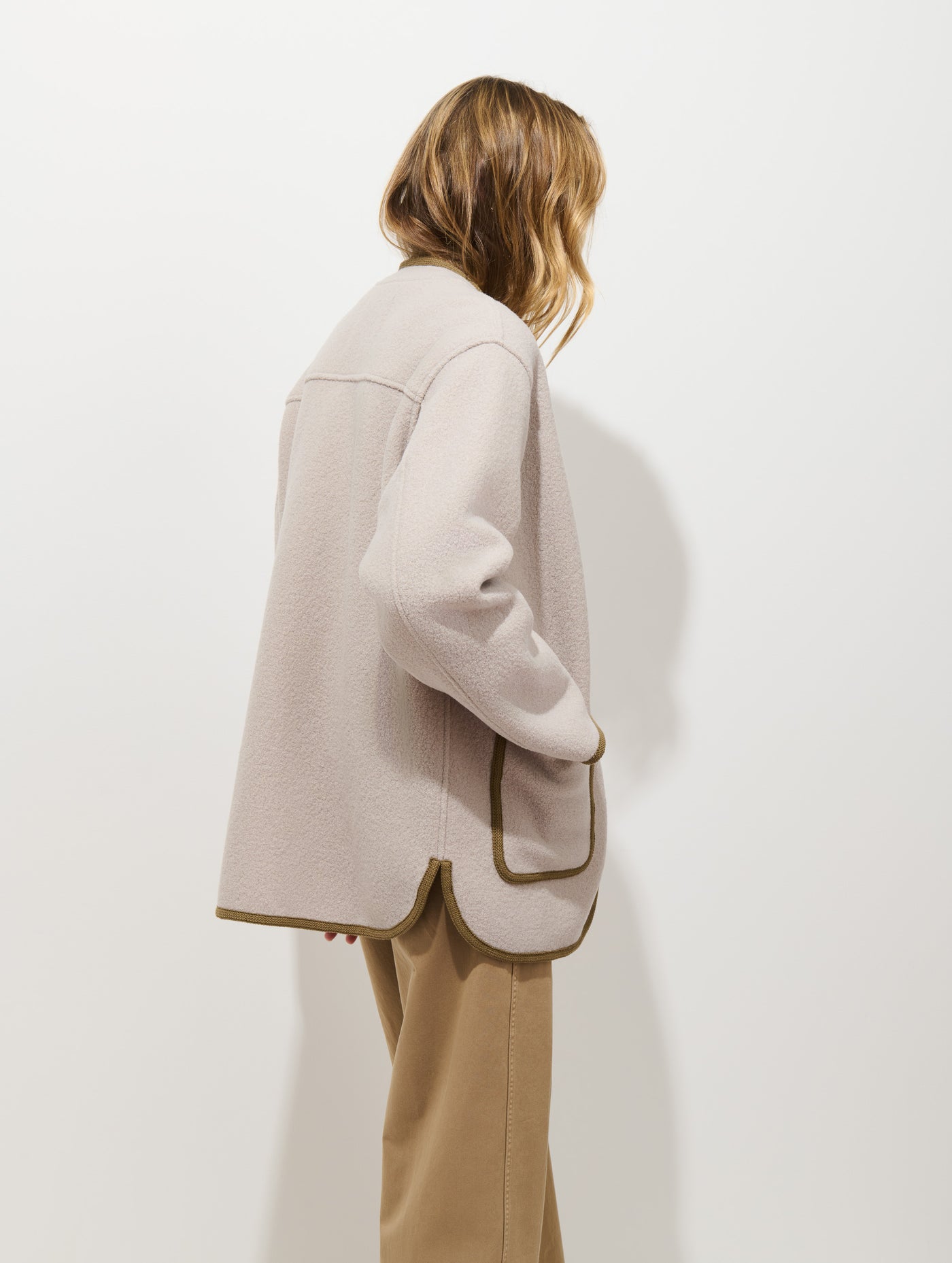 Cambridge Jacket in Boiled Wool