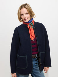 Cambridge Jacket in Boiled Wool