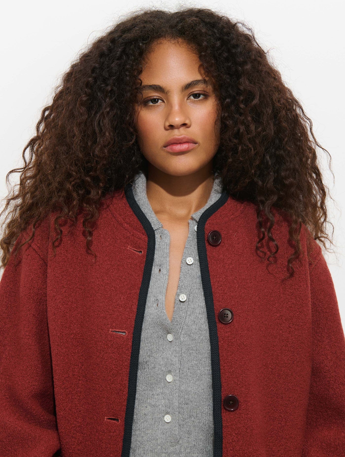 Cambridge Jacket in Boiled Wool