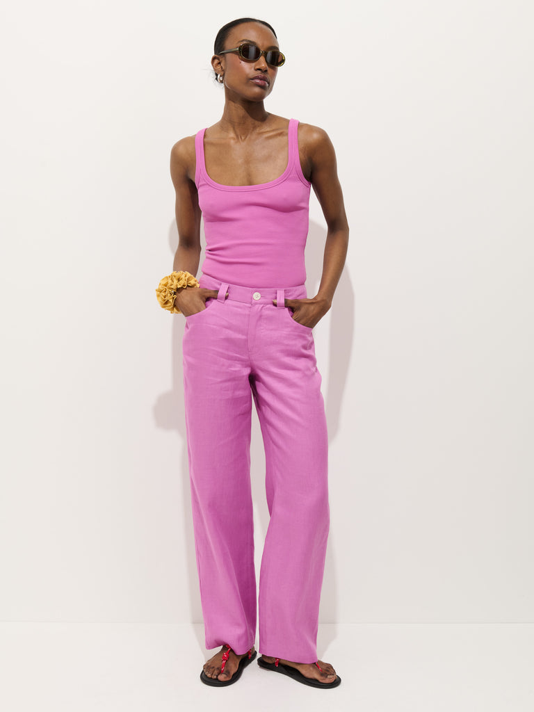 Lafayette Pant In Linen from Alex Mill - $245
