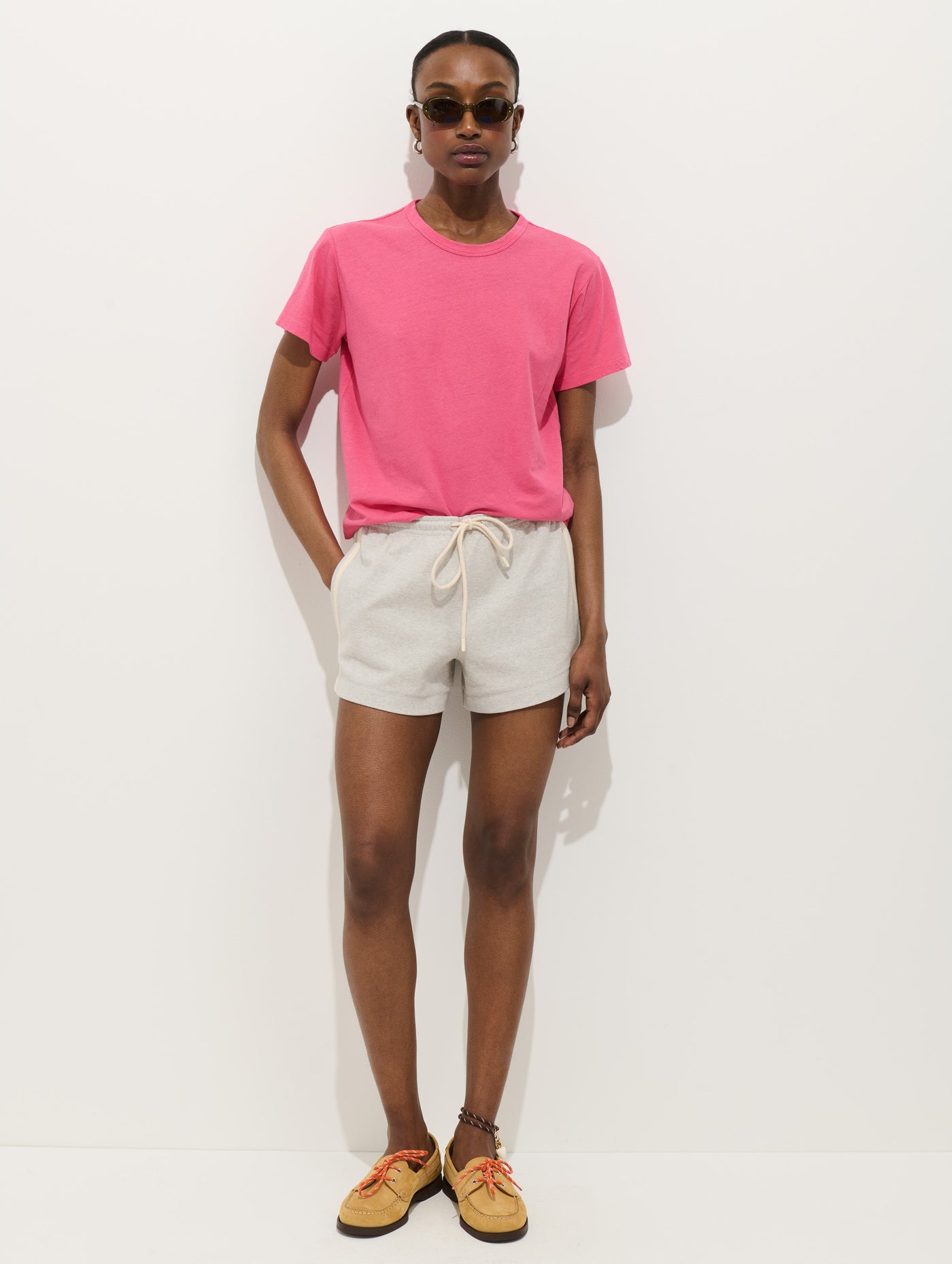 Garcon Tee In Linen Cotton