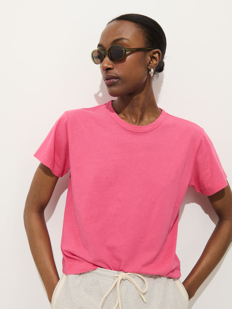 Garcon Tee In Linen Cotton from Alex Mill - $88