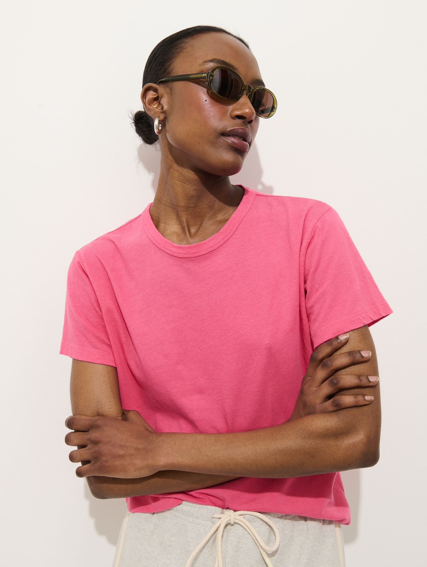 Garcon Tee In Linen Cotton