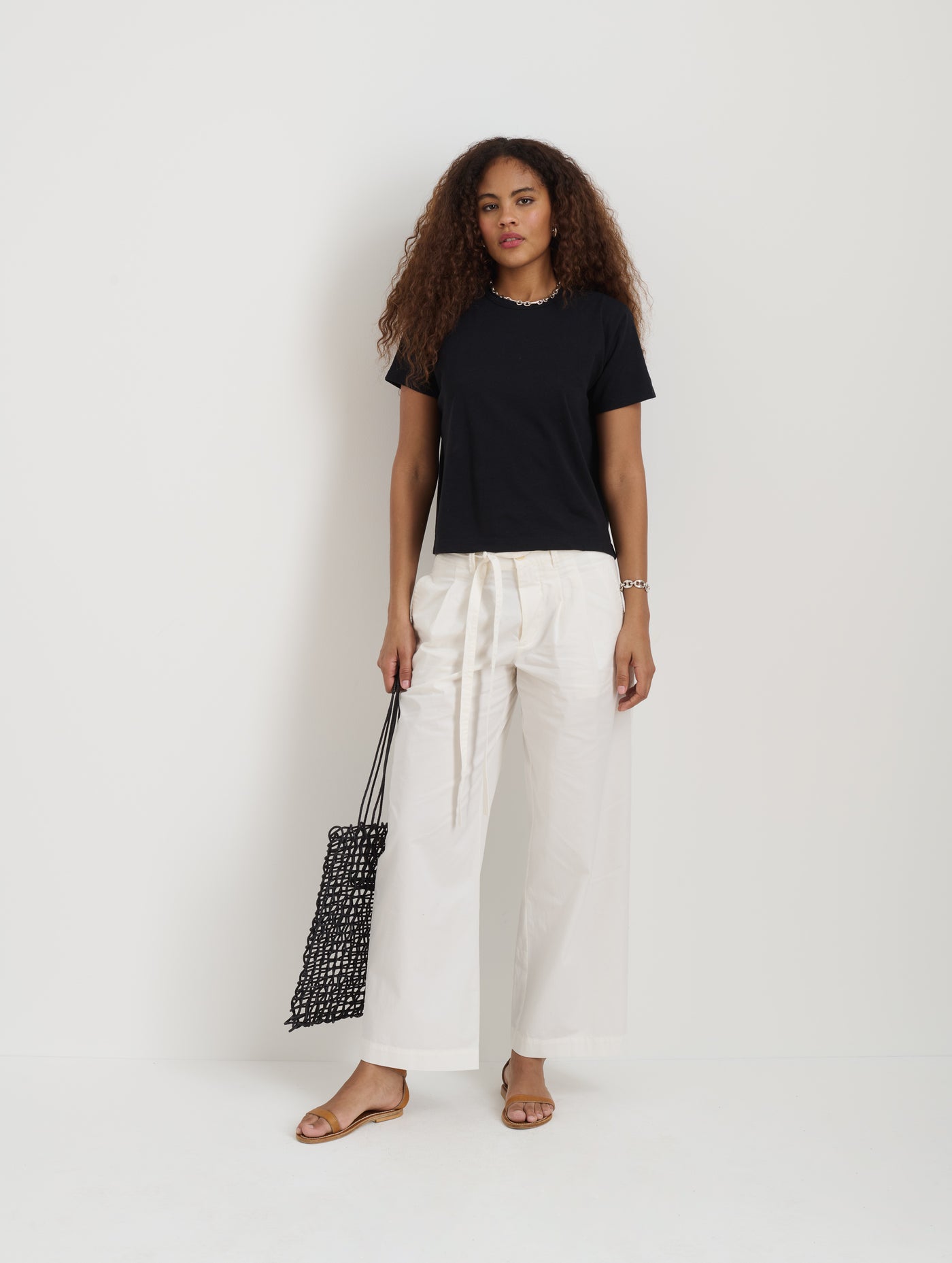 Garcon Tee In Linen Cotton