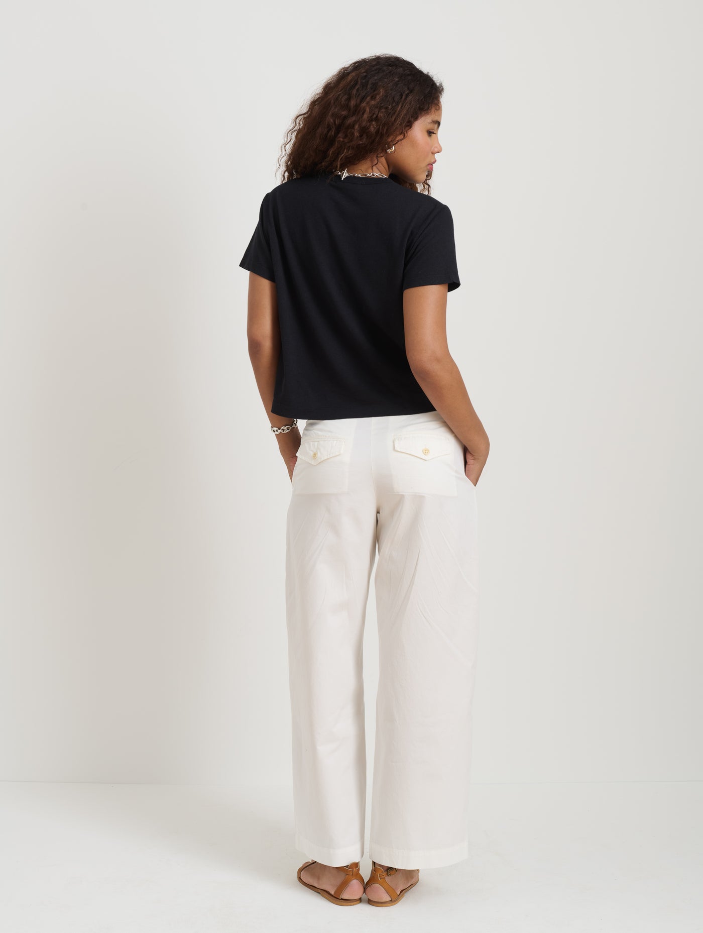 Garcon Tee In Linen Cotton