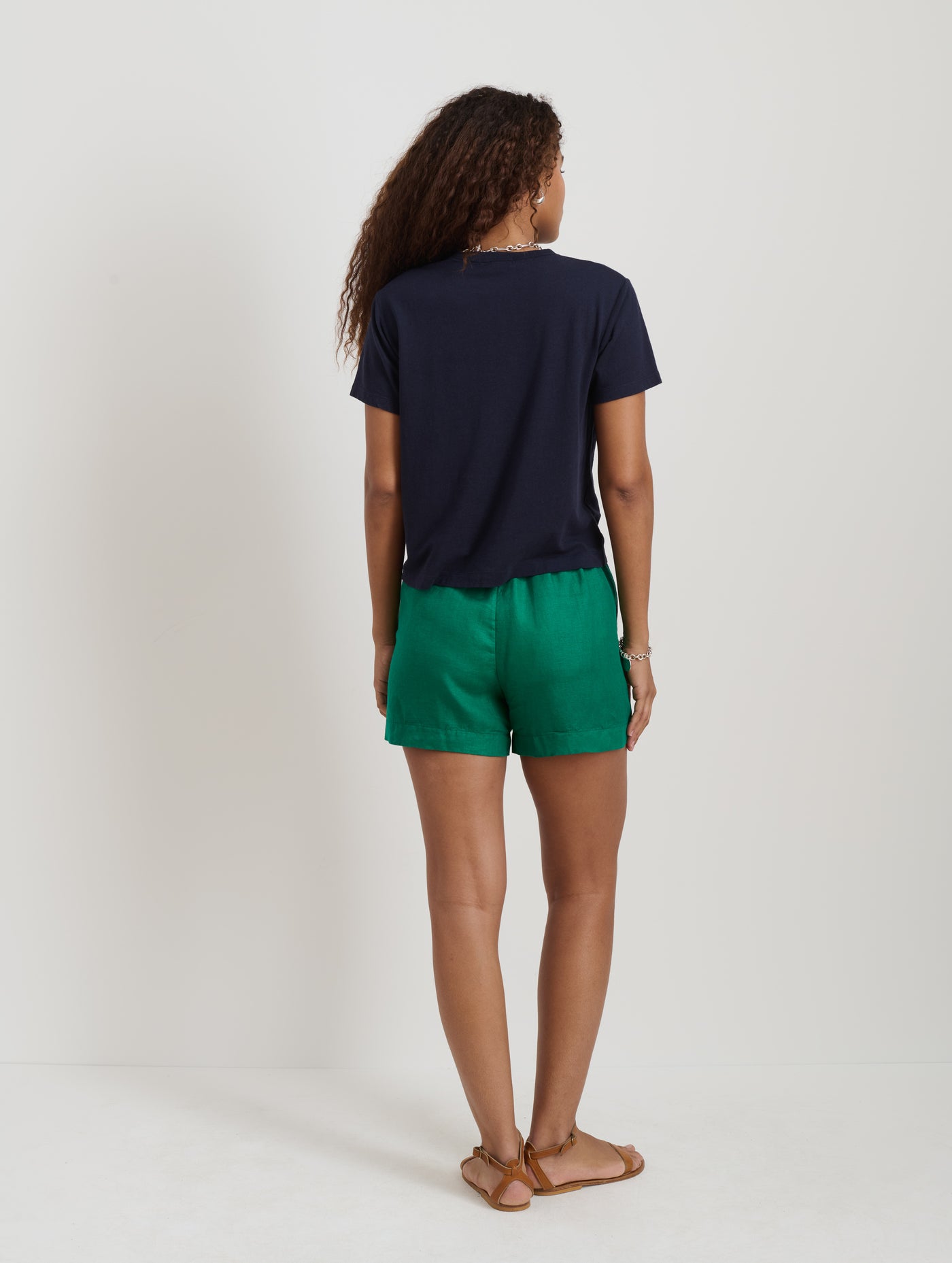 Garcon Tee In Linen Cotton