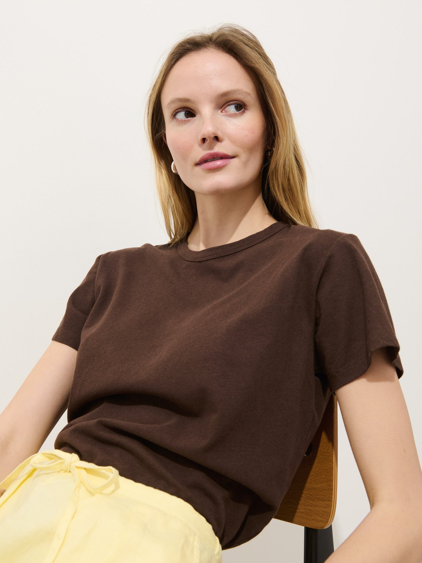 Garcon Tee In Linen Cotton