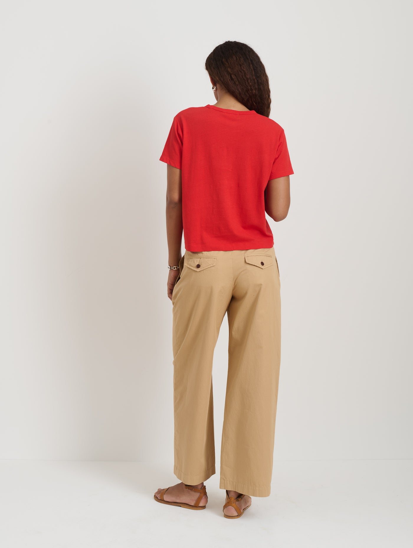 Garcon Tee In Linen Cotton