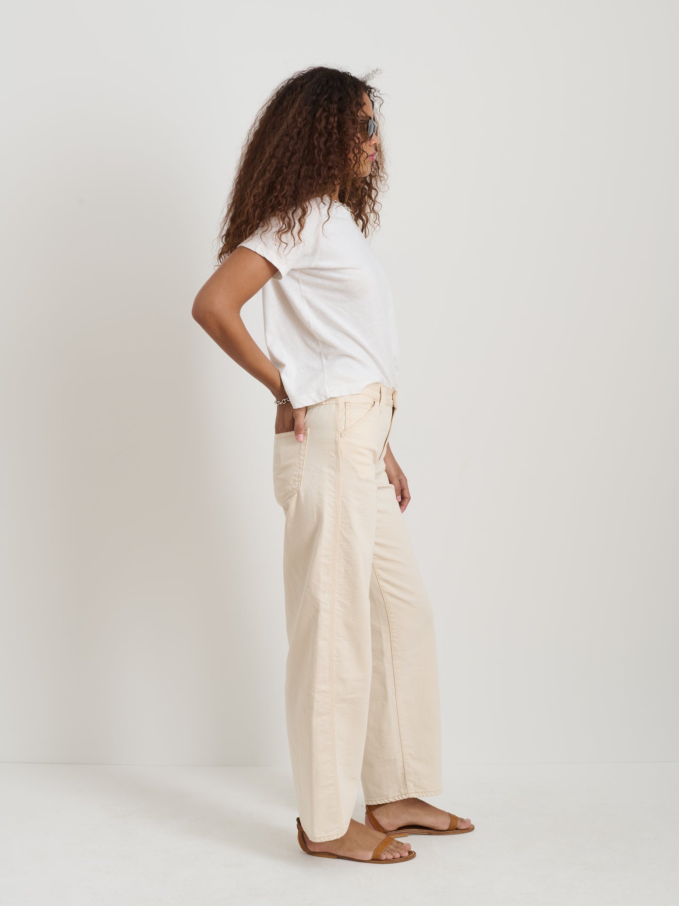 Garcon Tee In Linen Cotton