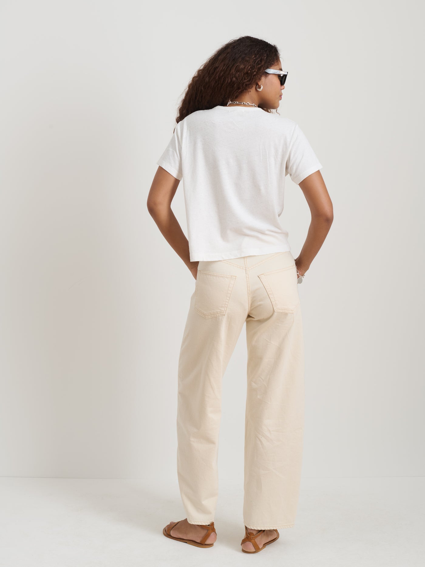 Garcon Tee In Linen Cotton