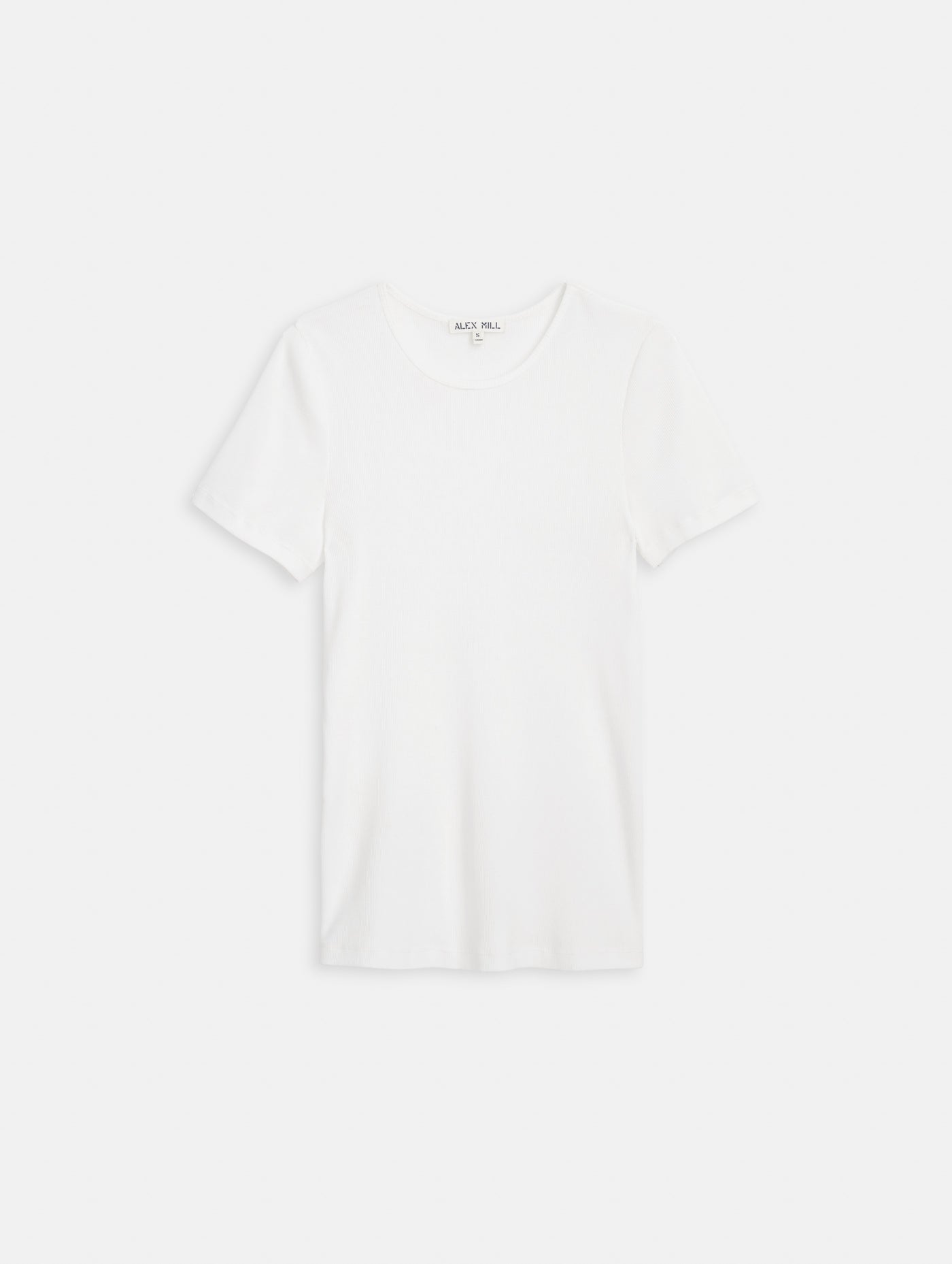 Carolyn Tee In Fine Rib