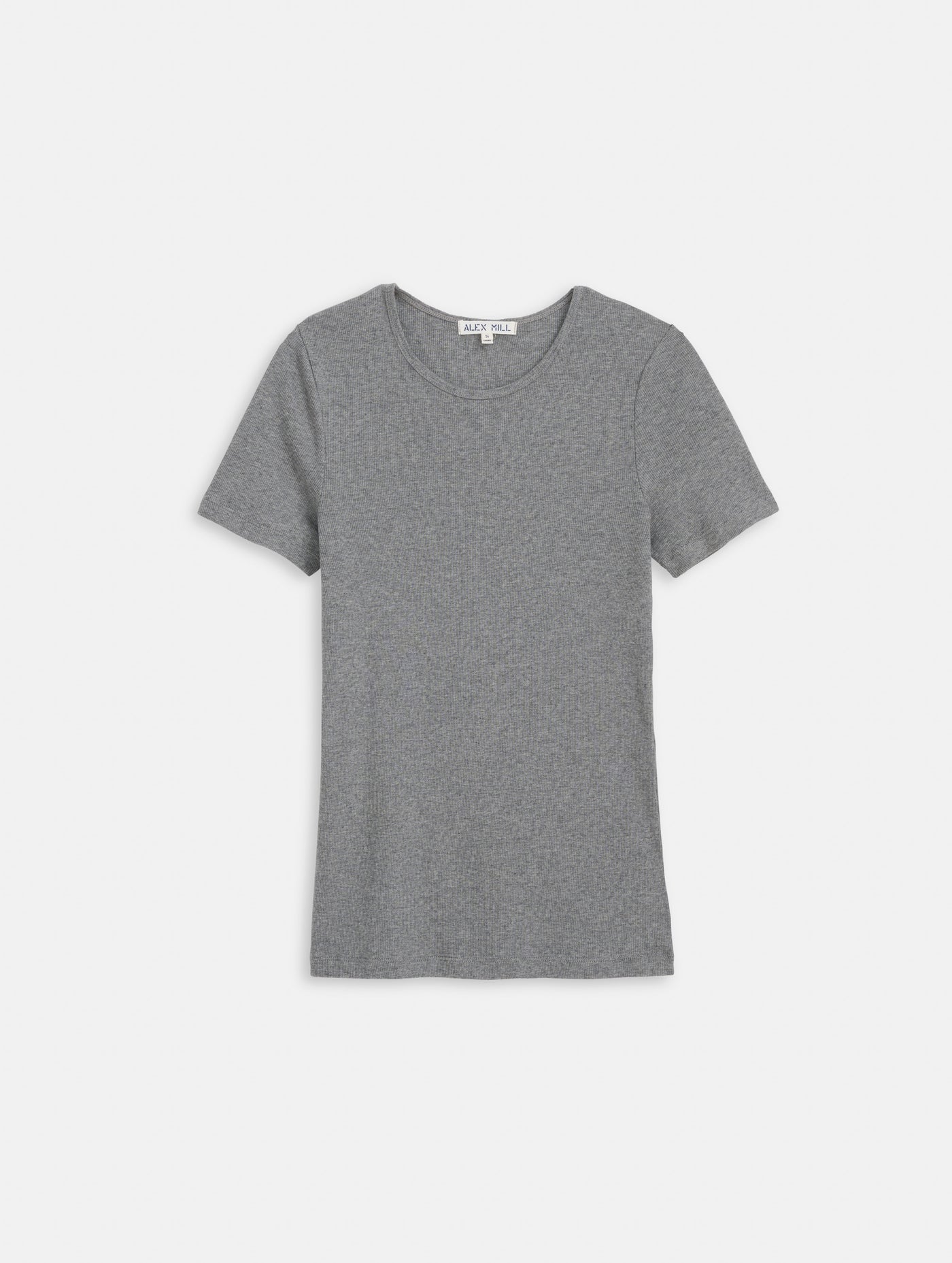 Carolyn Tee In Fine Rib