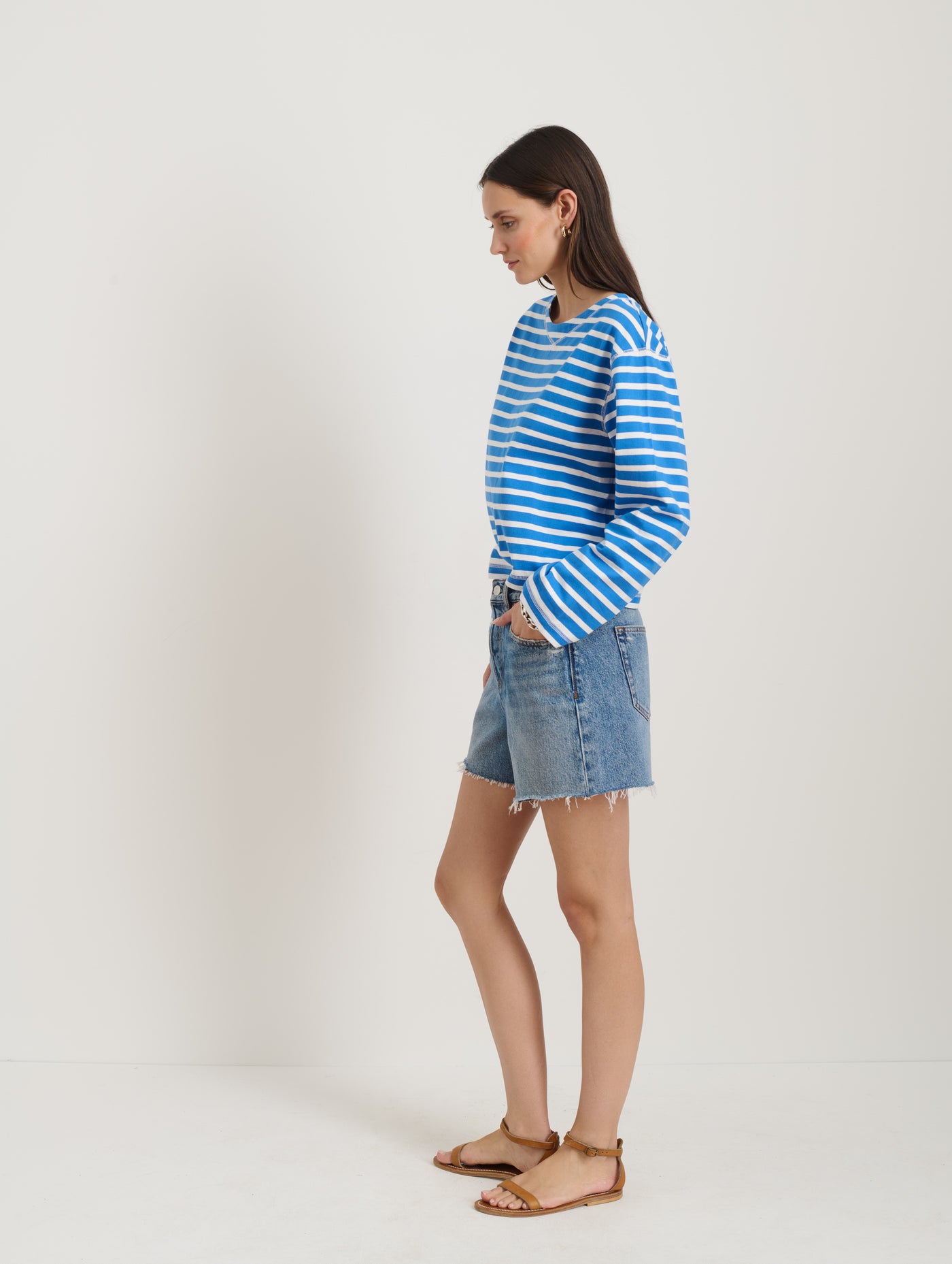 Stella Short in Denim