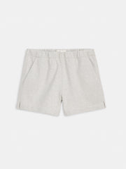 Coco Sport Short In Cotton In Heather Grey