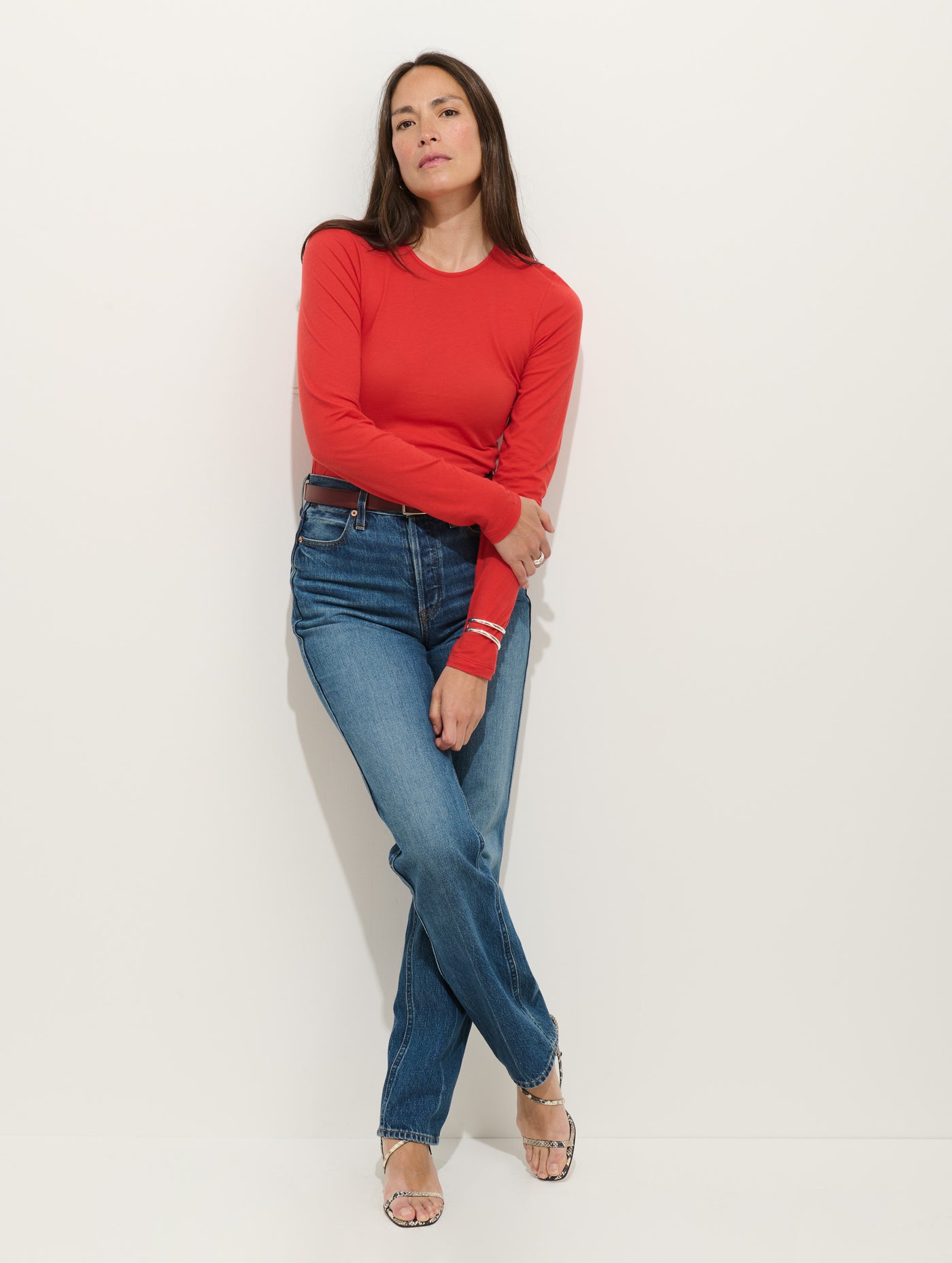 Tissue Tee In Cotton