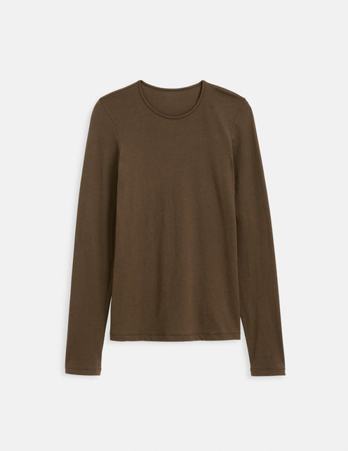 Tissue Tee In Cotton