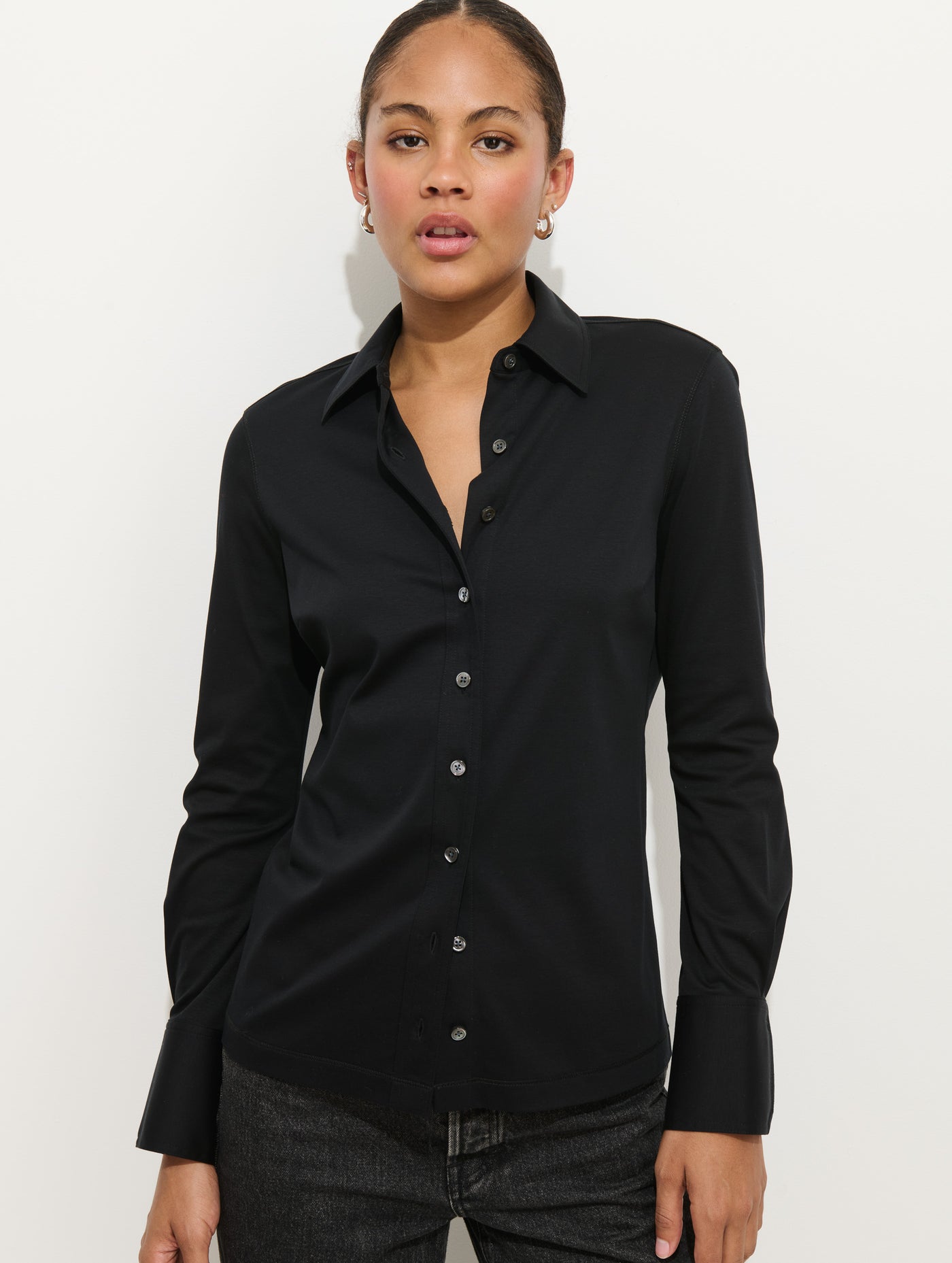 Jamie Shirt In Cotton Jersey